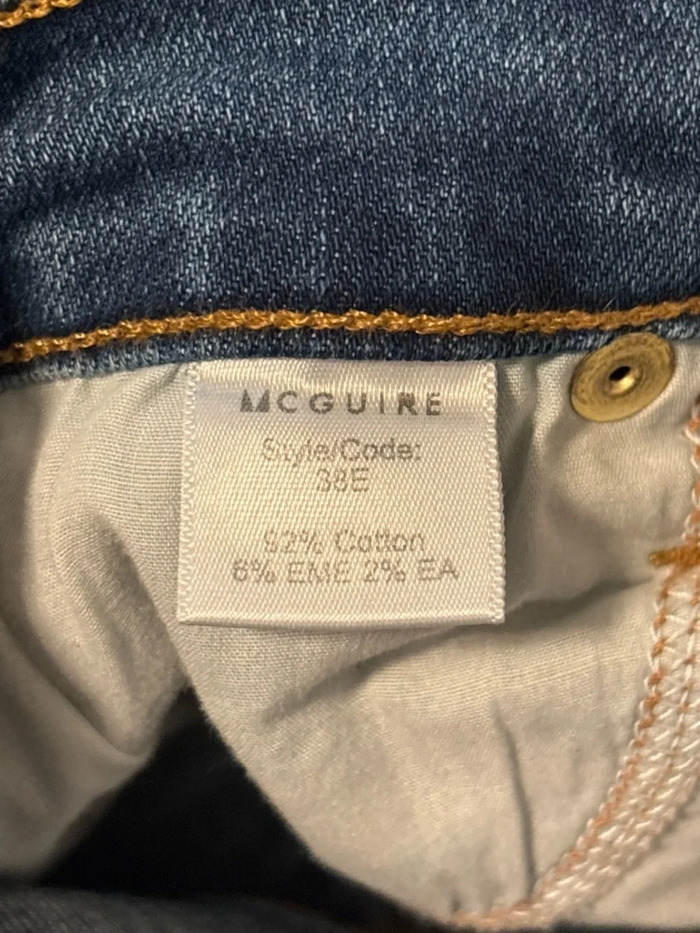 McGuire Women’s Majorelle Flare Jeans Size 26 Medium Wash Mid Rise Bell Bottom